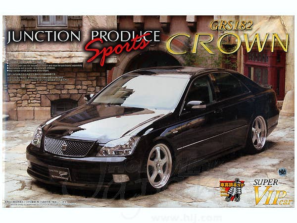 Aoshima SUPER VIPCAR: 1/24 JUNCTION PRODUCE SPORTS GRS182 CROWN (TOYOTA) | 4905083048764