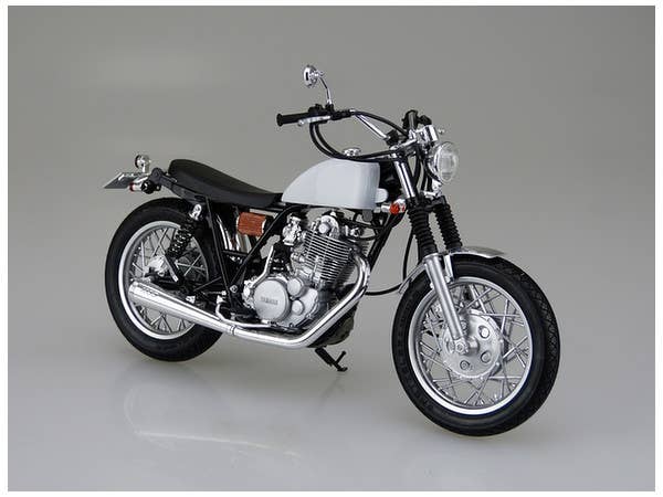 Aoshima 1/12 Yamaha SR400S w/ Custom parts | 4905083051665
