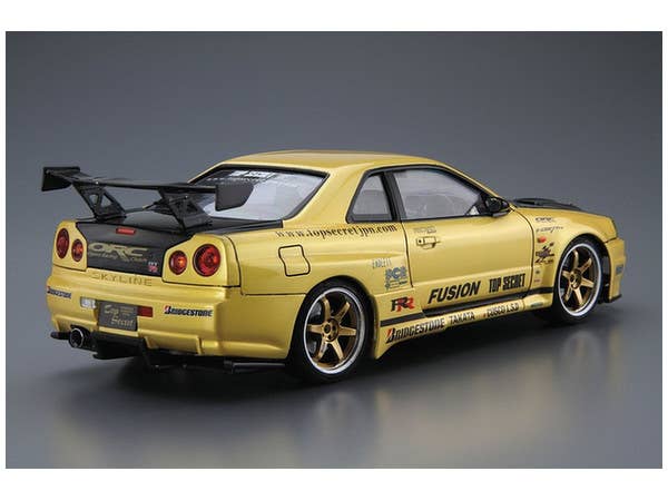 Aoshima 1/24 TOPSECRET BNR34 Skyline GT-R'02 (Nissan) | 4905083053041