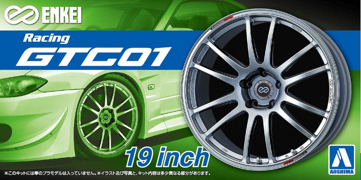 Aoshima 1/24 ENKEI GTC 01 19inch | 4905083053805