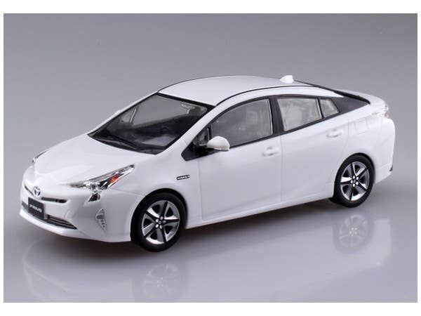 Aoshima 1/32 SNAP KIT #02-A Toyota PRIUS (Super white II) | 4905083054161