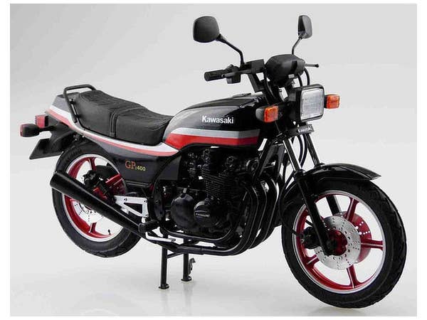 Aoshima 1/12 Kawasaki Z400GP w/ Custom Parts | 4905083054567