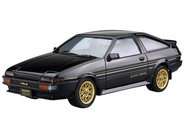 Aoshima 1/24 Toyota AE86 SPRINTER TRUENO GT-APEX BLACK LIMITED '86 | 4905083054819