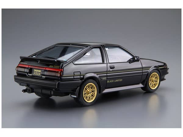 Aoshima 1/24 Toyota AE86 SPRINTER TRUENO GT-APEX BLACK LIMITED '86 | 4905083054819
