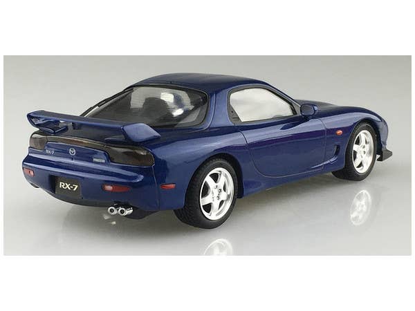 Aoshima 1/24 Mazda FD3S RX-7 '99 Innocent Blue Mica | 4905083054987