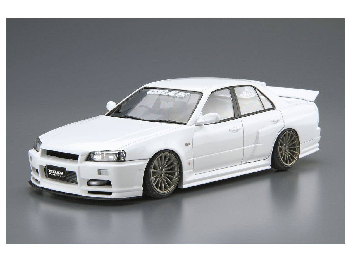 Aoshima 1/24 Nissan Uras ER34 Skyline Type-R '01 | 4905083055342