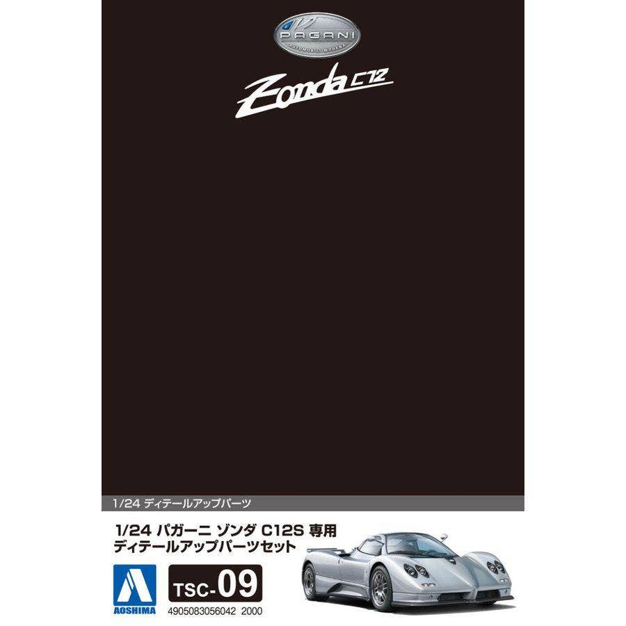 Aoshima 1/24 Pagani Zonda C12S Detail Up Parts | 4905083056042