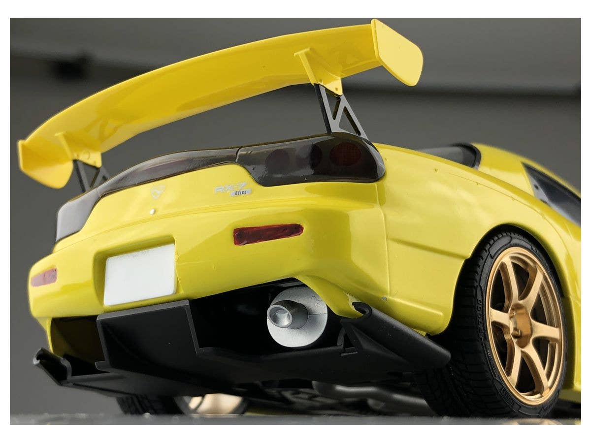 Aoshima 1/24 INITIAL D TAKAHASHI KEISUKE FD3S RX-7 PROJECT D Ver. | 4905083056202