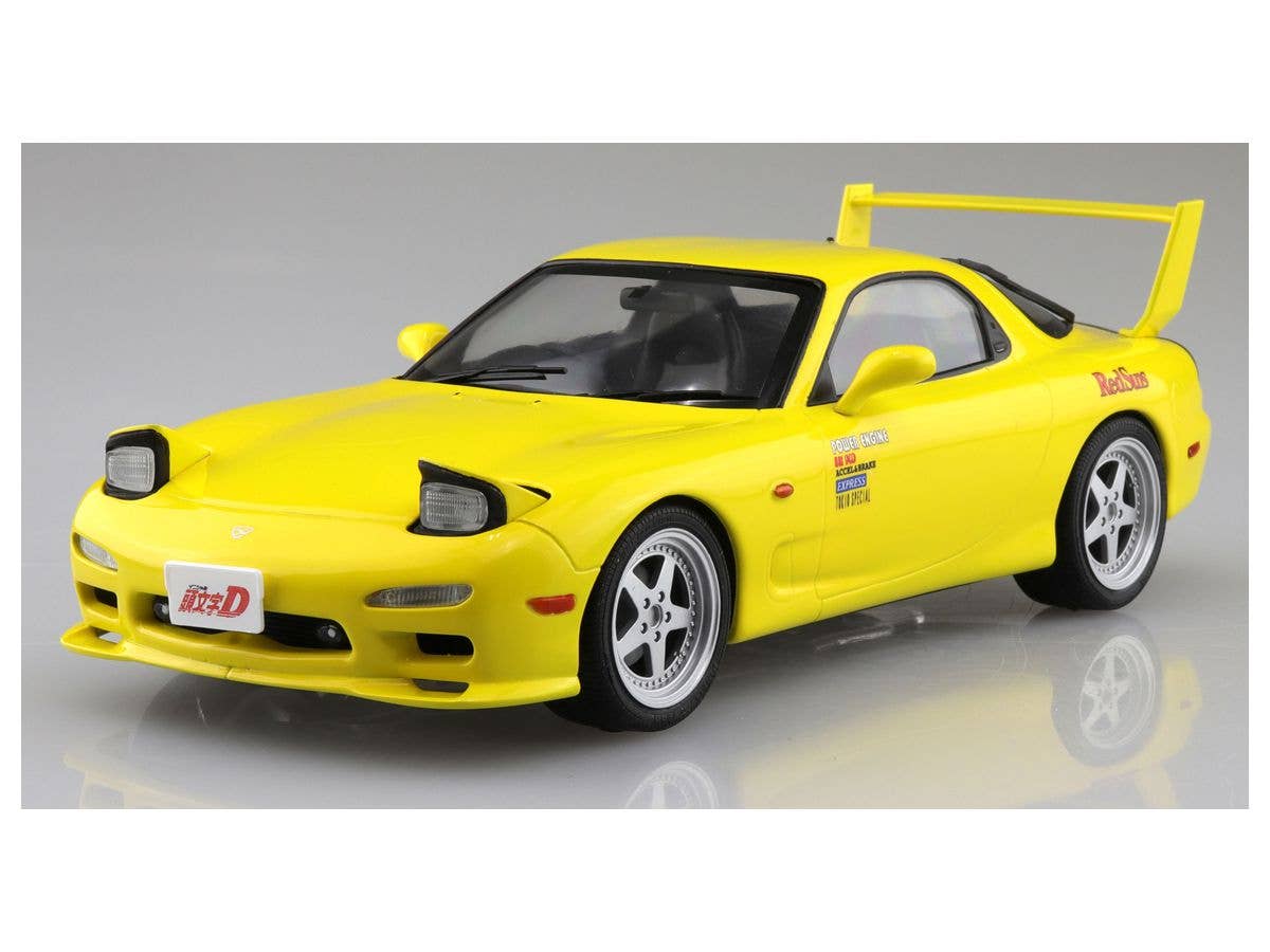 Aoshima 1/24 INITIAL D TAKAHASHI KEISUKE FD3S RX-7 COMICS VOL.1 Ver. | 4905083056219