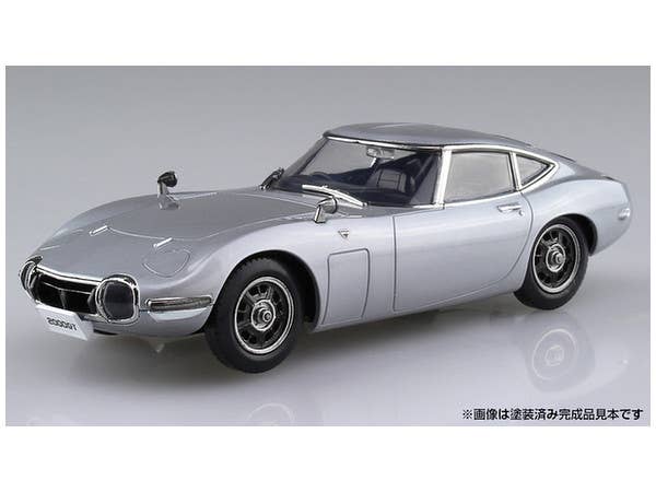 Aoshima 1/32 SNAP KIT #05-C Toyota2000GT(SANDER SILVER METALIC) | 4905083056295