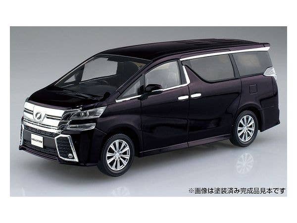 Aoshima 1/32 SNAP KIT #04-C Toyota VELLFIRE(BURNING BLACK CRYSTAL SHINE GLASS FLAKE) | 4905083056325