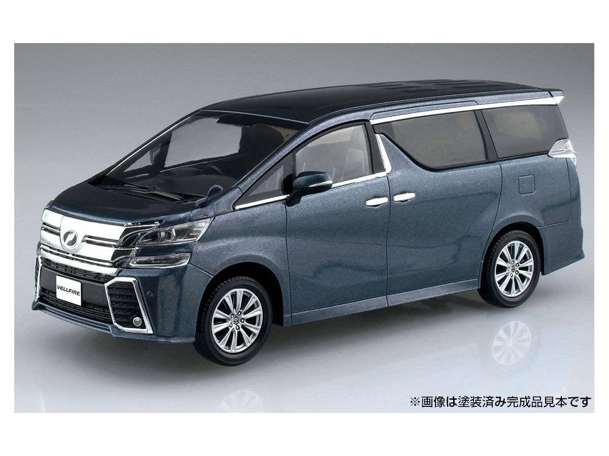 Aoshima 1/32 SNAP KIT #04-D Toyota VELLFIRE(GRAYISH BLUE MICA METALLIC) | 4905083056332