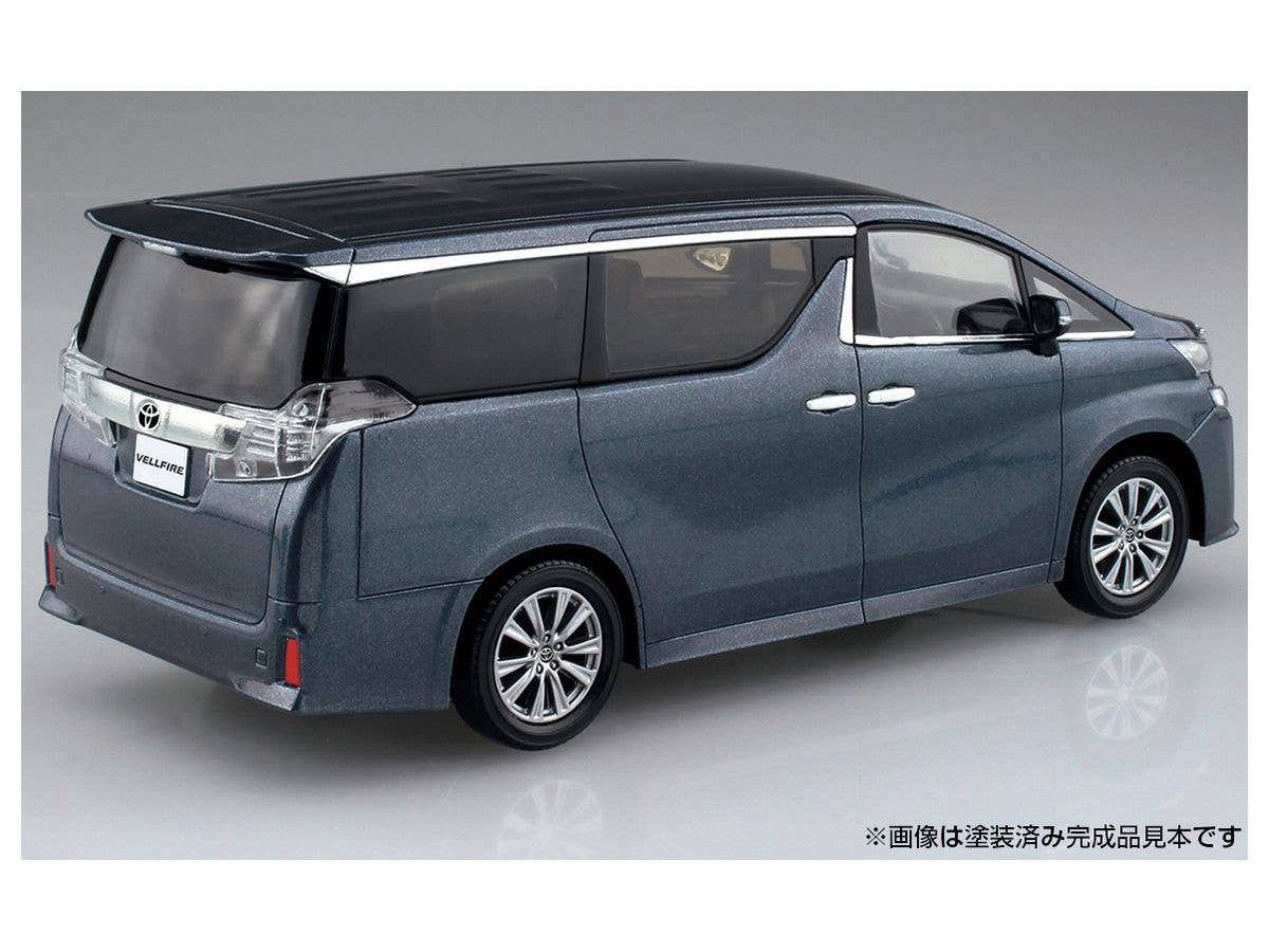 Aoshima 1/32 SNAP KIT #04-D Toyota VELLFIRE(GRAYISH BLUE MICA METALLIC) | 4905083056332