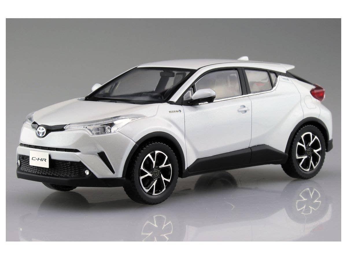 Aoshima 1/32 SNAP KIT #06-A Toyota C-HR (WHITE PEARL CRYSTAL SHINE) | 4905083056349