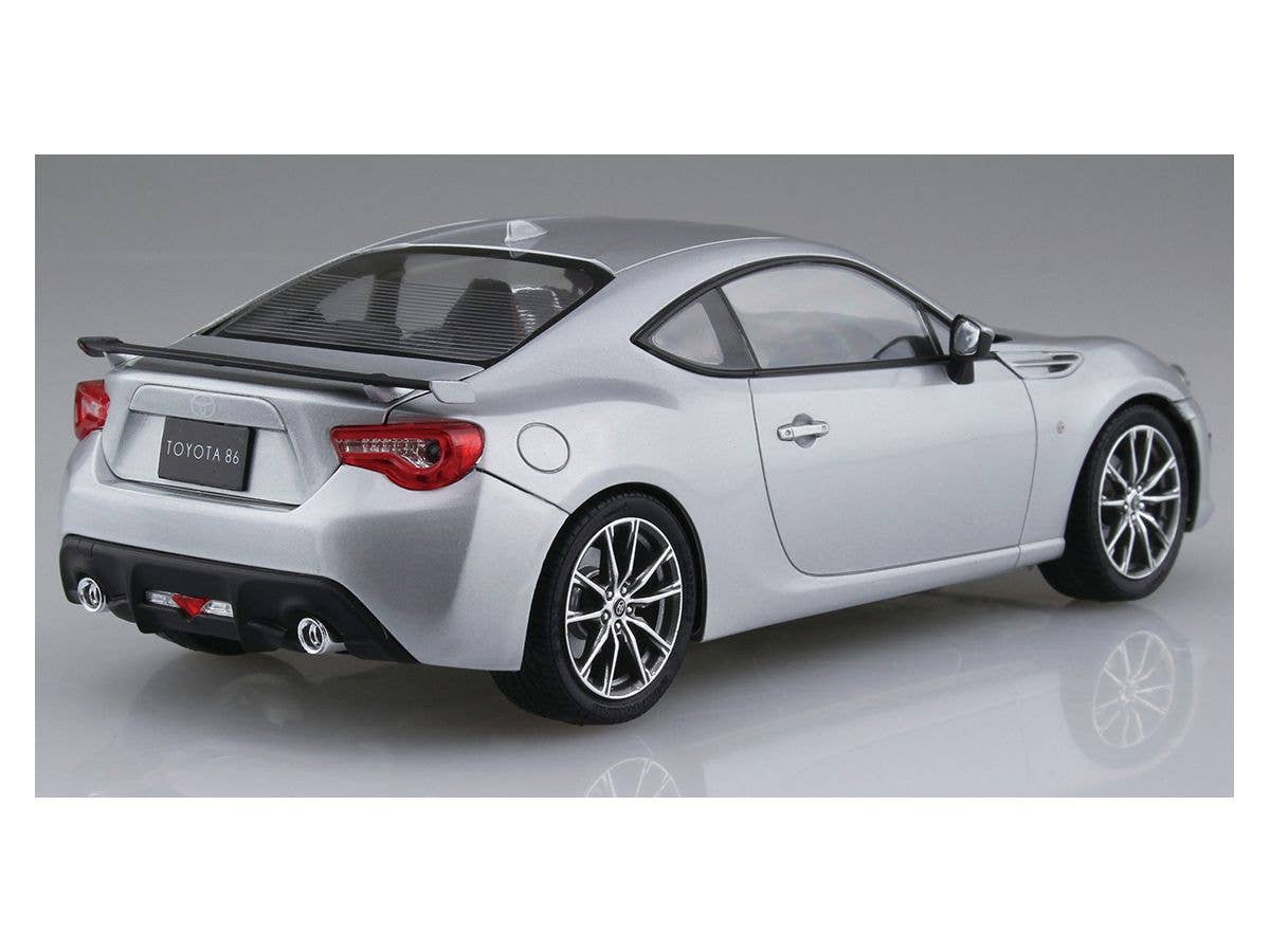Aoshima 1/24 Toyota ZN6 Toyota 86 '16 Ice Silver Metallic | 4905083056493