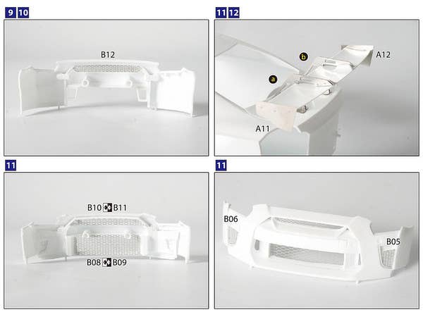 Aoshima LB Works R35 GT-R DETAIL UP Parts | 4905083056783