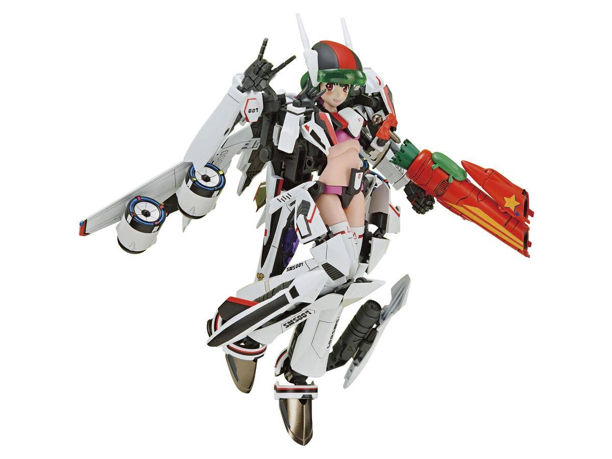 Aoshima MC-09 Series Variable Fighter Girls Macross F VF-25F Messiah Ranka Lee | 4905083057223