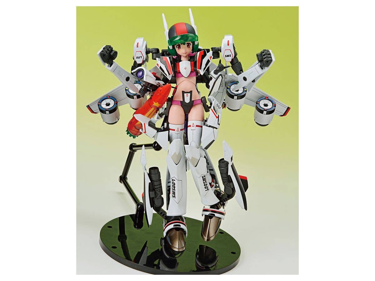 Aoshima MC-09 Series Variable Fighter Girls Macross F VF-25F Messiah Ranka Lee | 4905083057223