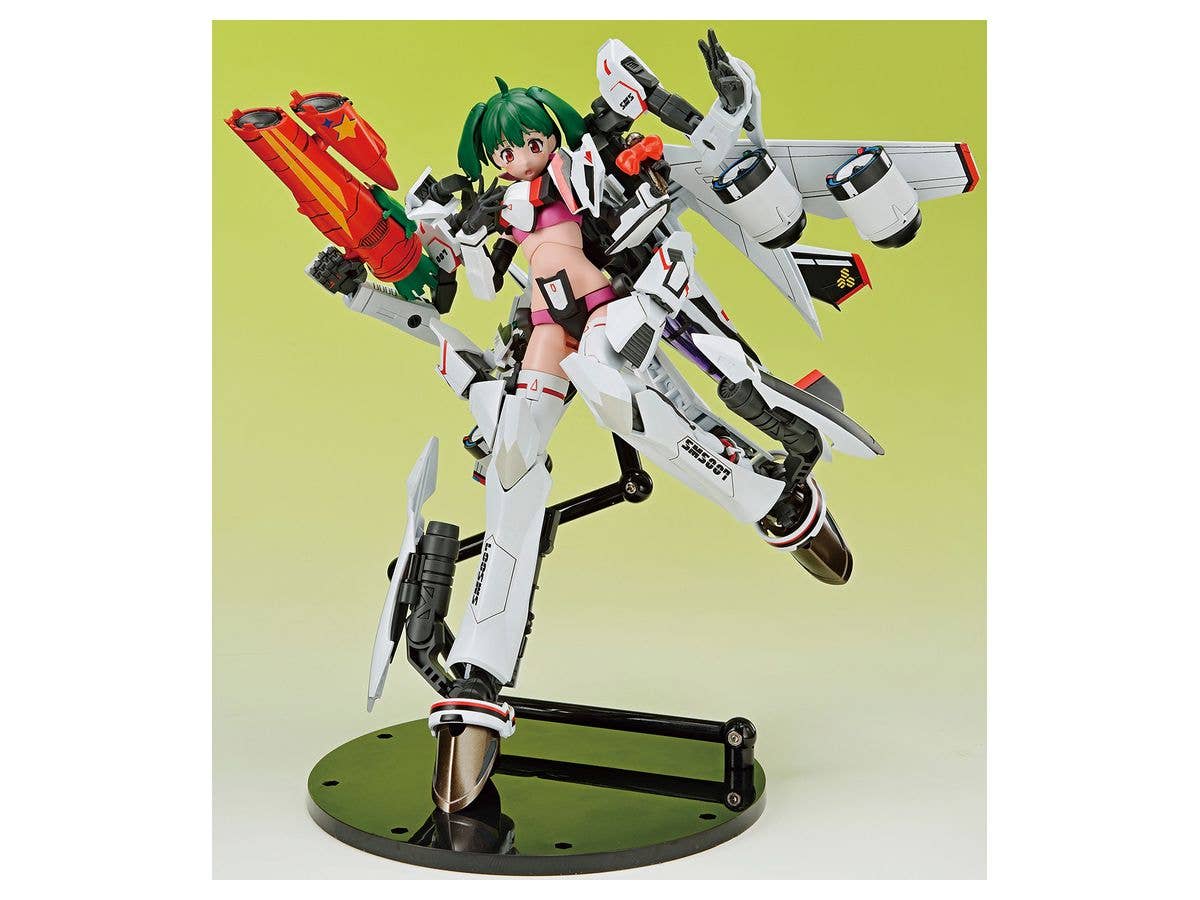 Aoshima MC-09 Series Variable Fighter Girls Macross F VF-25F Messiah Ranka Lee | 4905083057223