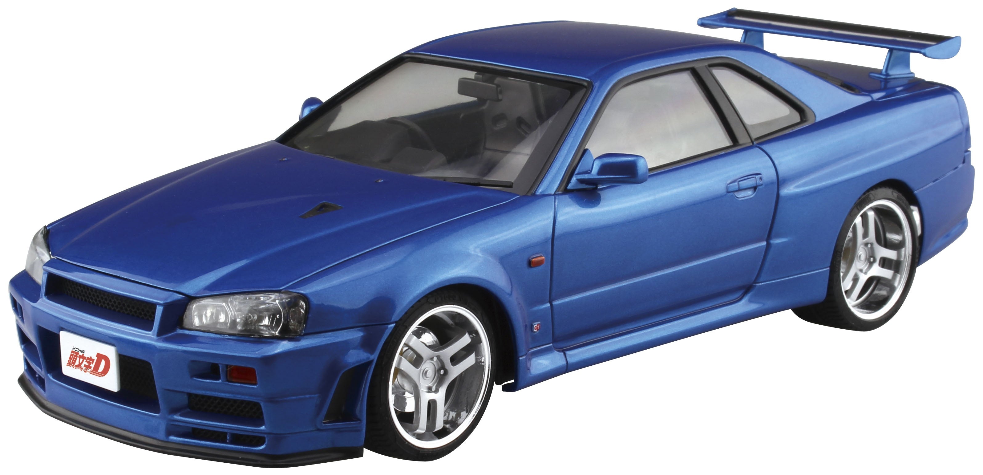 Aoshima 1/24 Initial D HOSINO KOZO BNR34 Skyline GT-R