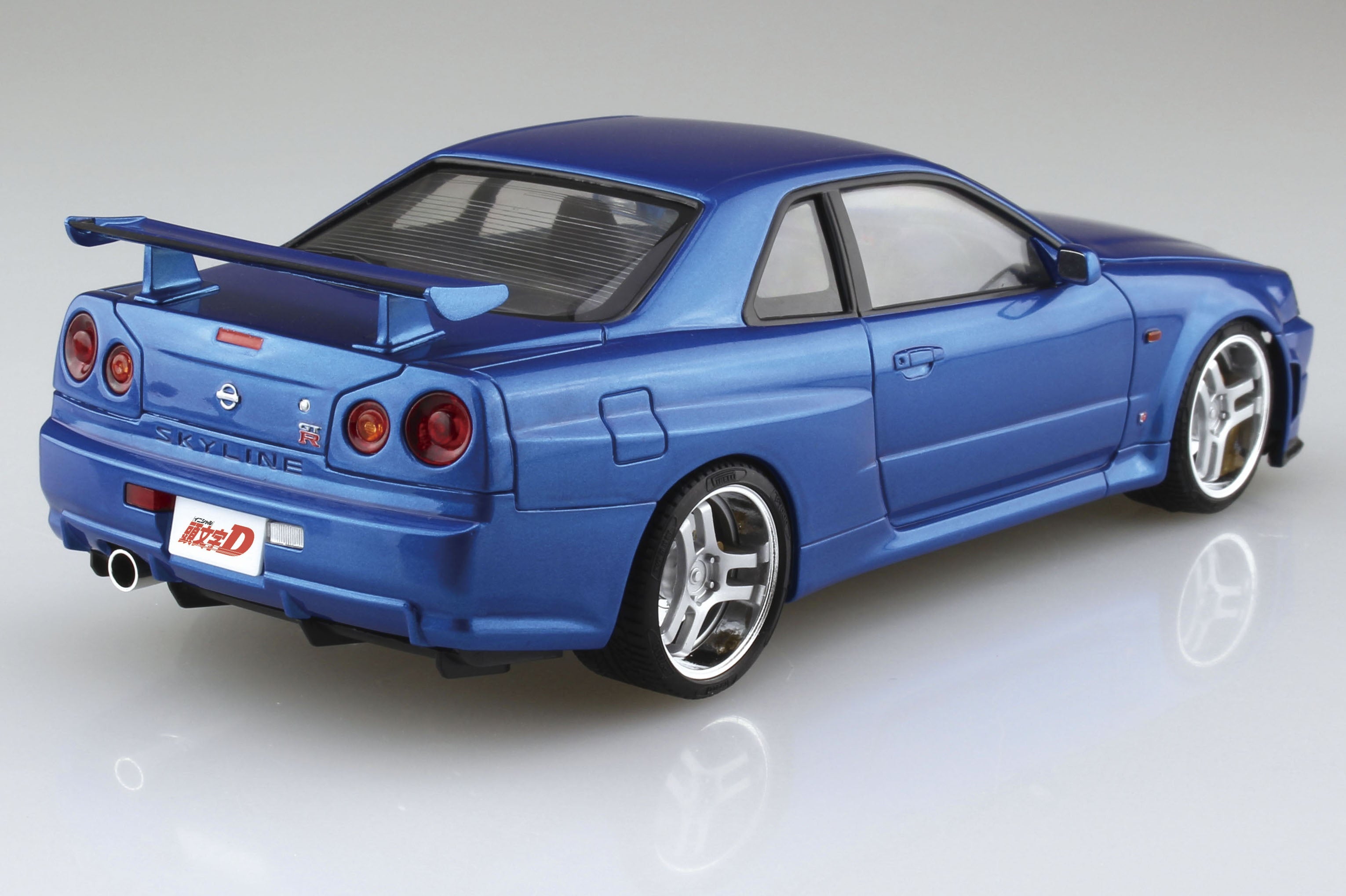 Aoshima 1/24 Initial D HOSINO KOZO BNR34 Skyline GT-R