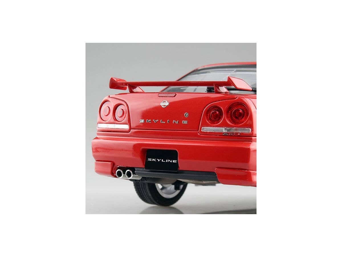 Aoshima 1/24 Nissan ER34 Skyline 25GT-X TURBO '98 | 4905083057506