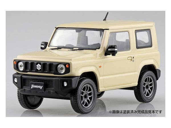 Aoshima 1/32 SNAP KIT #08-D Suzuki Jimny (Chiffon Ivory Metallic) | 4905083057797