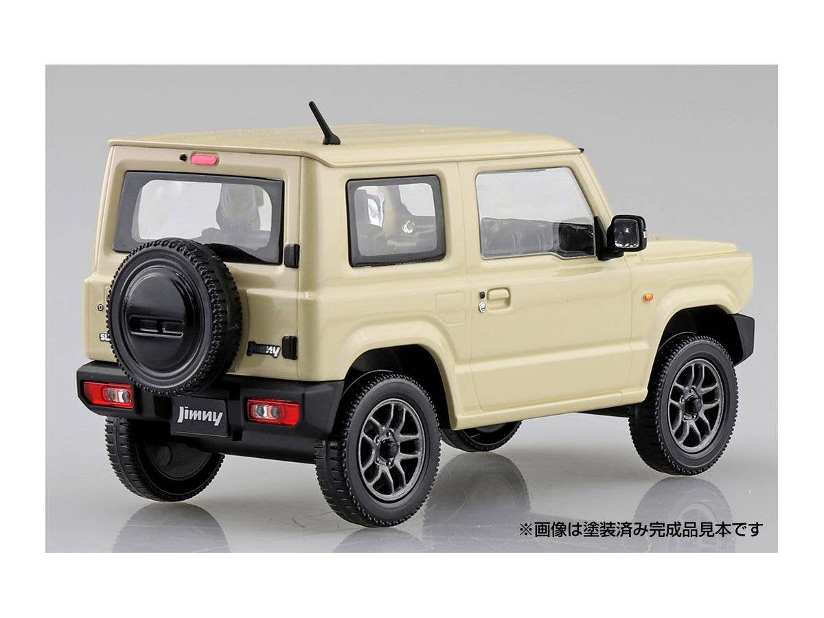 Aoshima 1/32 SNAP KIT #08-D Suzuki Jimny (Chiffon Ivory Metallic) | 4905083057797