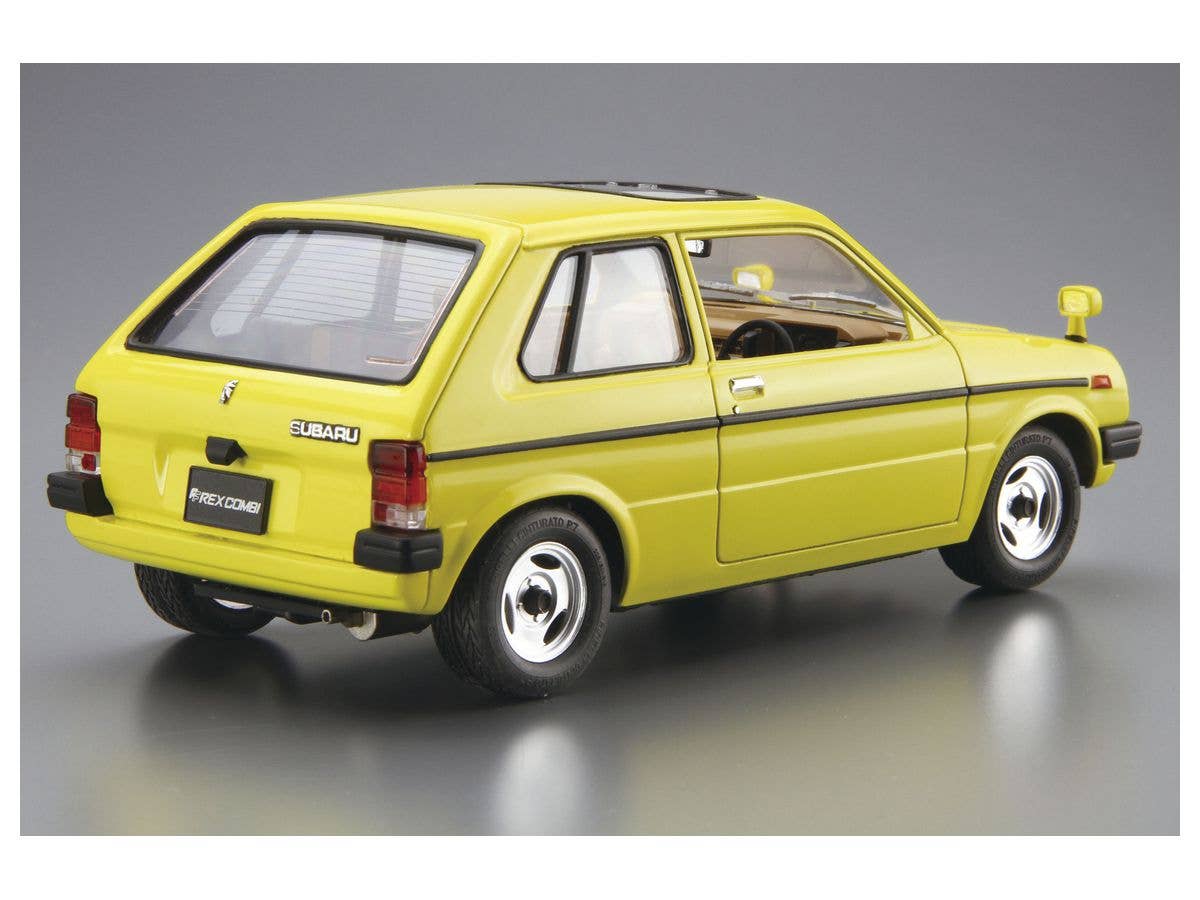 Aoshima 1/20 Subaru KM1 REX/DAIHATSU L55S Cuore '81 | 4905083057872