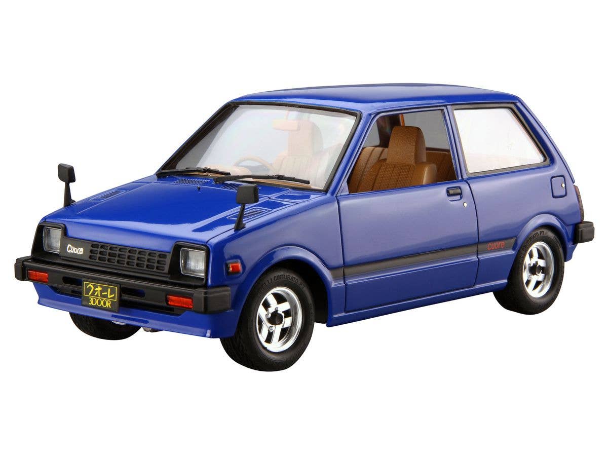 Aoshima 1/20 Subaru KM1 REX/DAIHATSU L55S Cuore '81 | 4905083057872