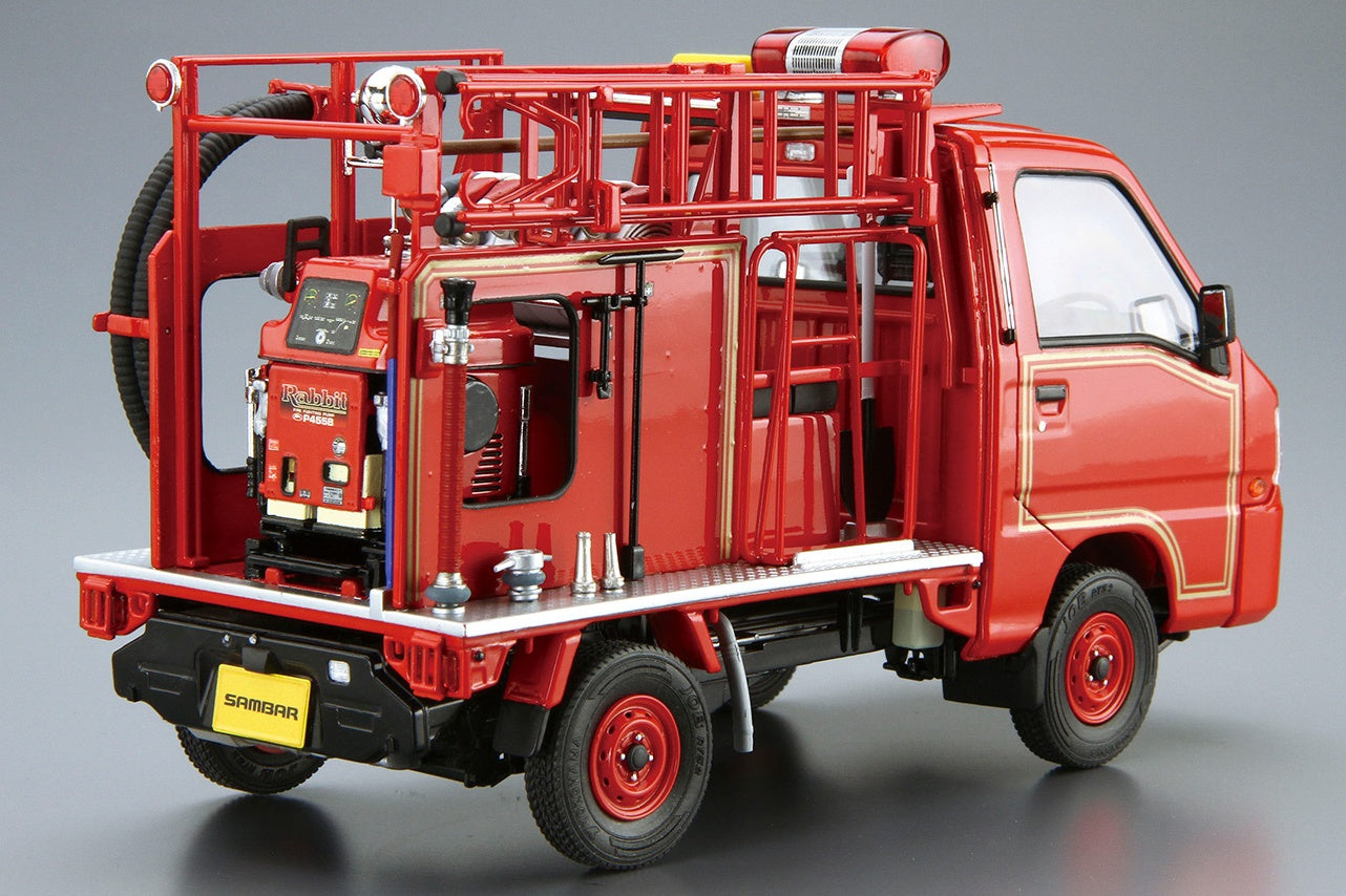Aoshima 1/24 Subaru TT2 SAMBAR THE FIRE ENGINE '11 | 4905083057940