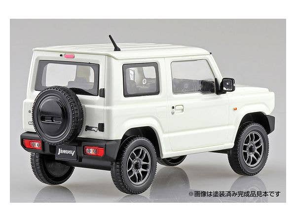 Aoshima 1/32 SNAP KIT #08-E Suzuki Jimny (Pure White Pearl) | 4905083058176