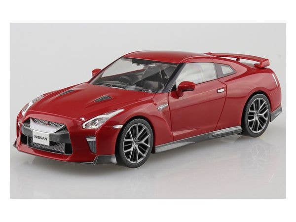 Aoshima 1/32 SNAP KIT #07-E Nissan GT-R(Vibrant Red) | 4905083058251