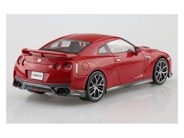Aoshima 1/32 SNAP KIT #07-E Nissan GT-R(Vibrant Red) | 4905083058251