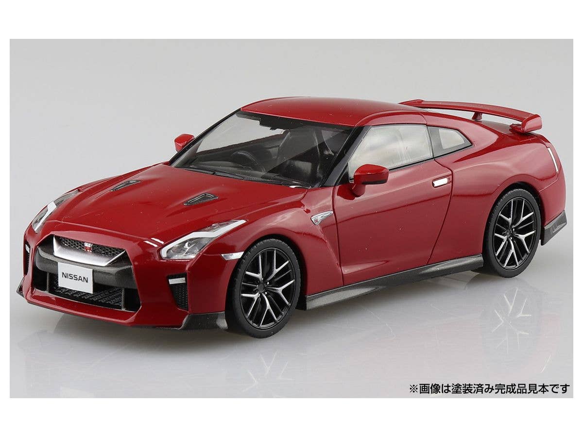 Aoshima 1/32 SNAP KIT #07-E Nissan GT-R(Vibrant Red) | 4905083058251