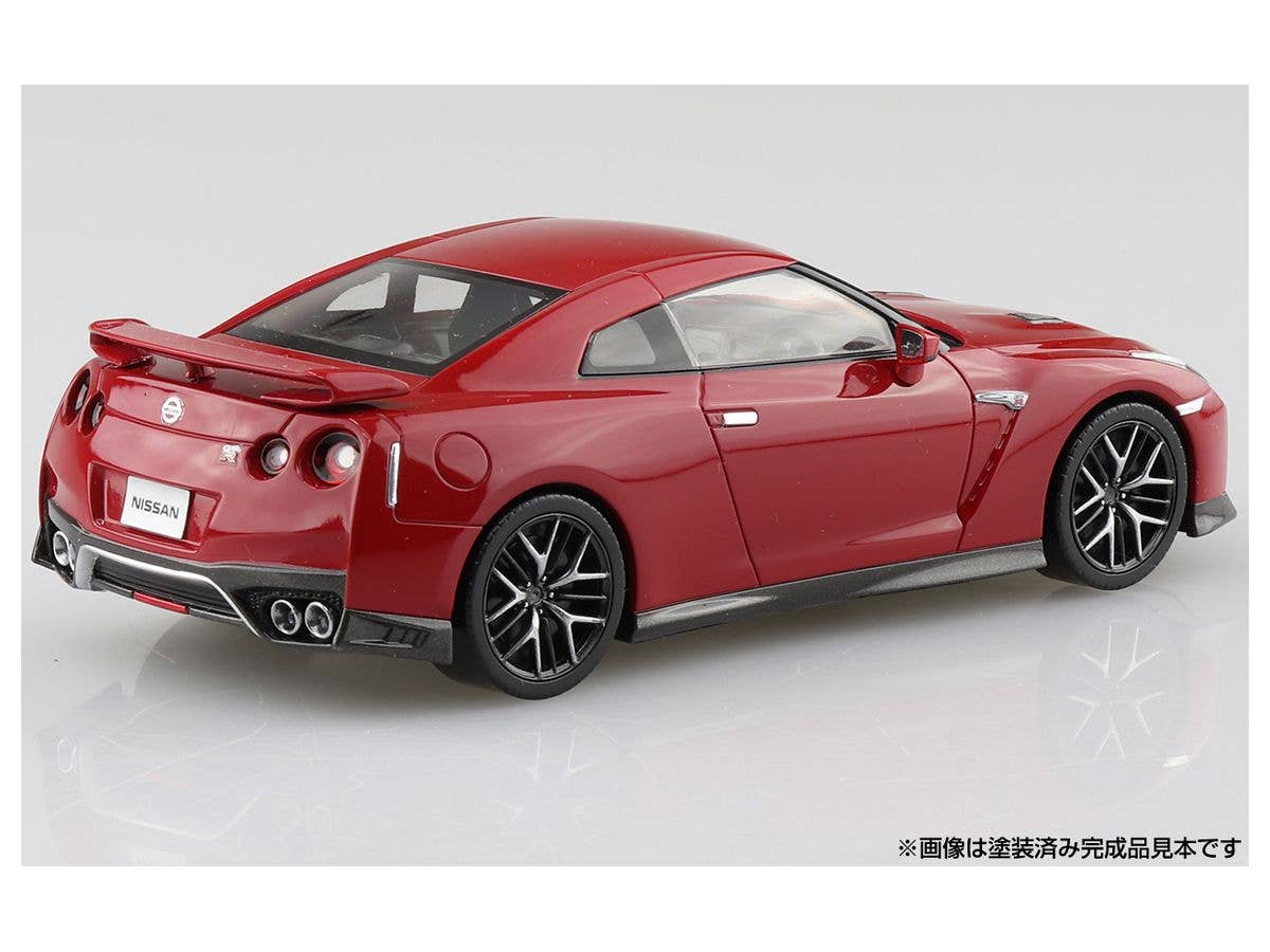 Aoshima 1/32 SNAP KIT #07-E Nissan GT-R(Vibrant Red) | 4905083058251