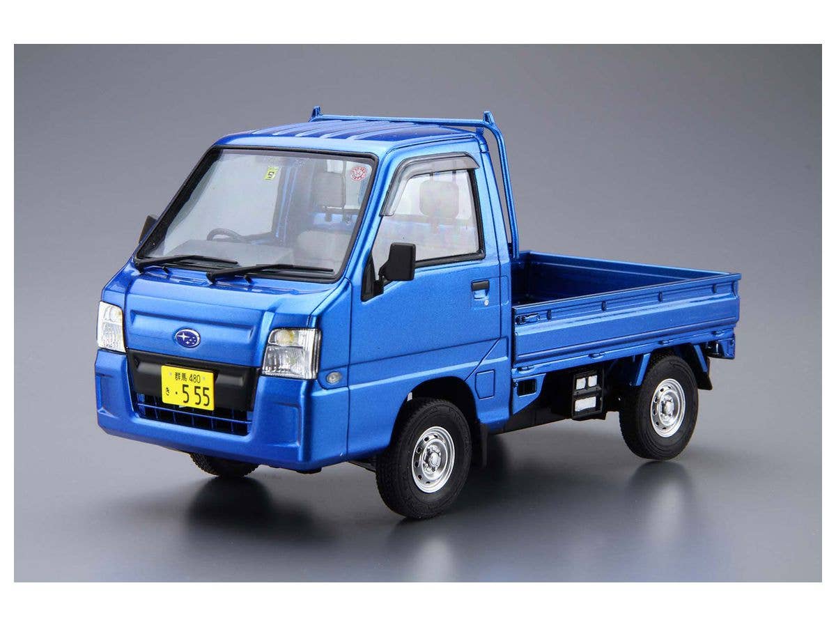 Aoshima 1/24 Subaru TT2 SAMBAR Truck WR Blue Limited 2011 | 4905083058282