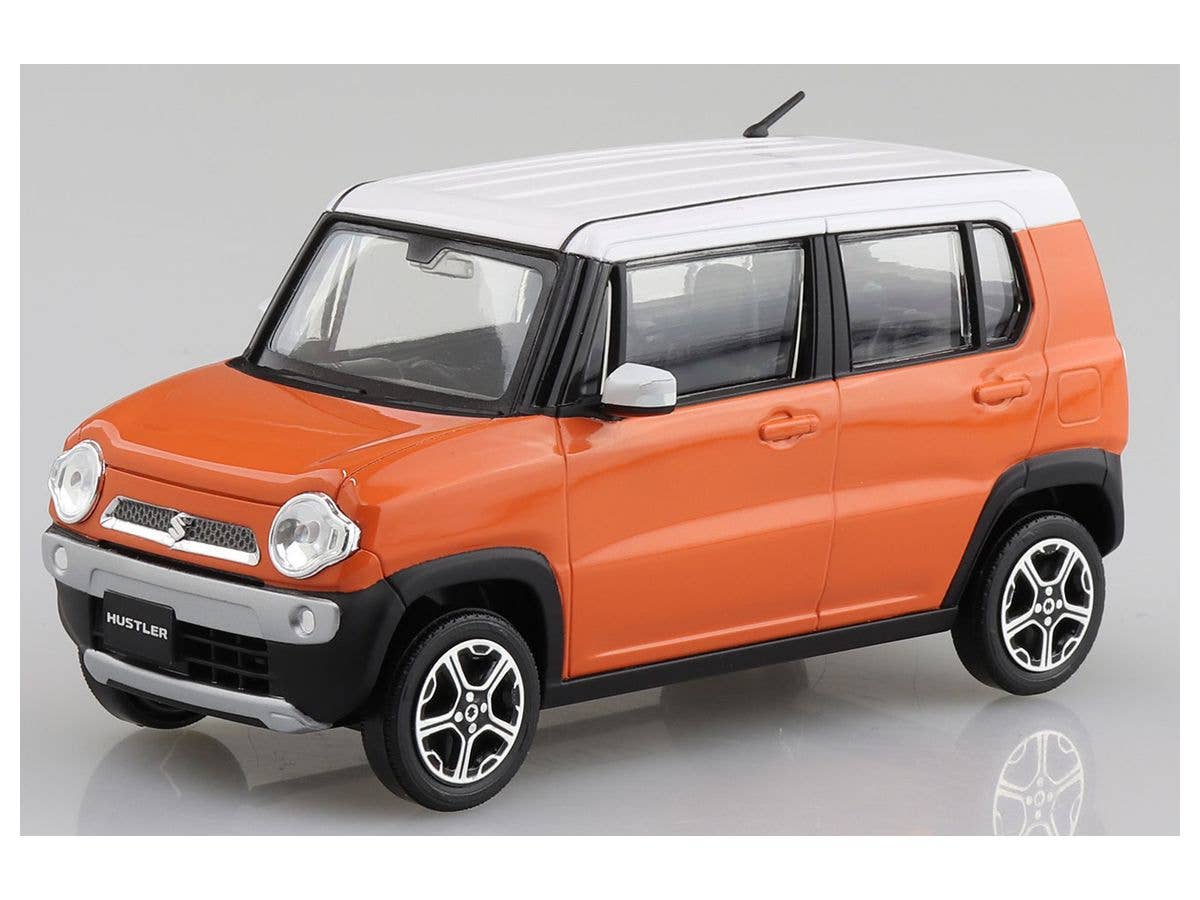 Aoshima 1/32 SNAP KIT #01-C Suzuki HUSTLER (PASSION ORANGE) | 4905083058329