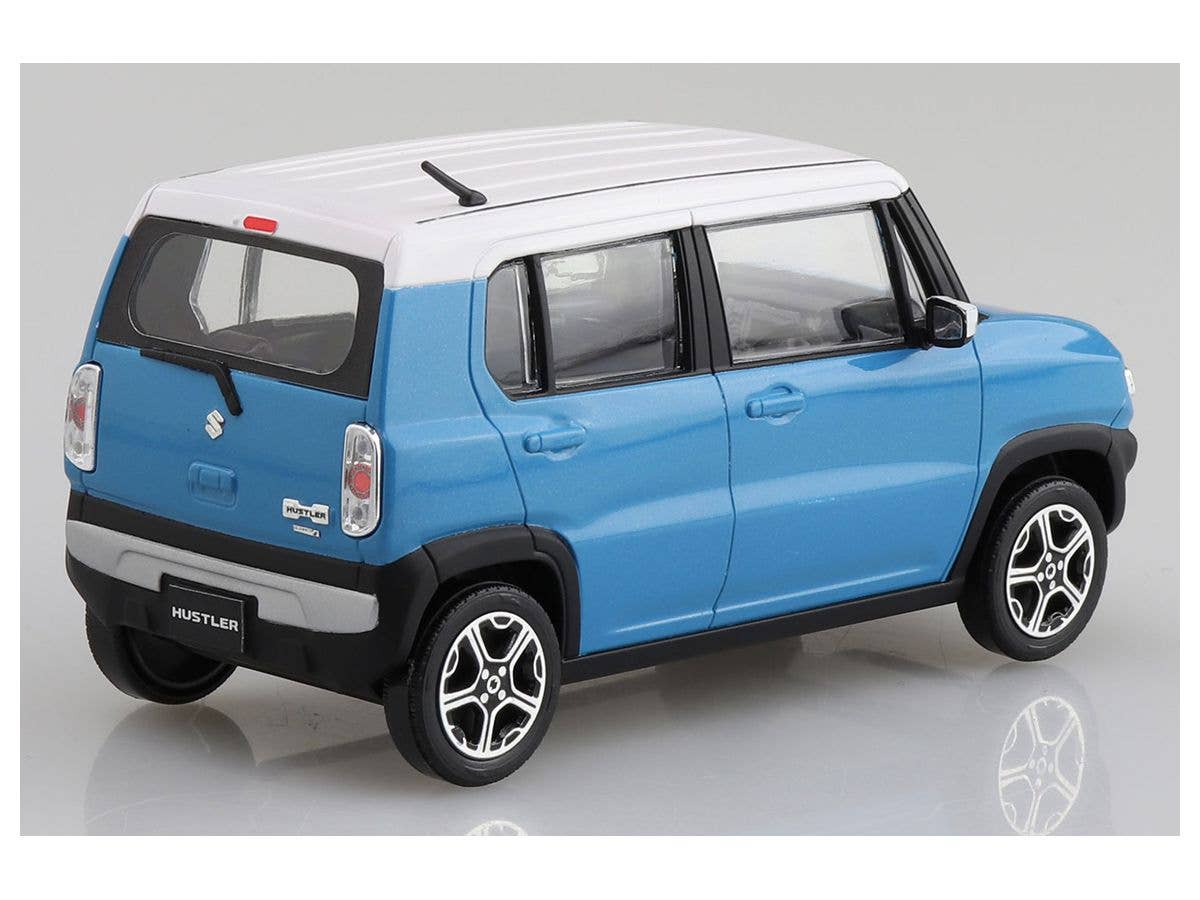 Aoshima 1/32 SNAP KIT #01-D Suzuki HUSTLER (SUMMER BLUE METALLIC) | 4905083058336