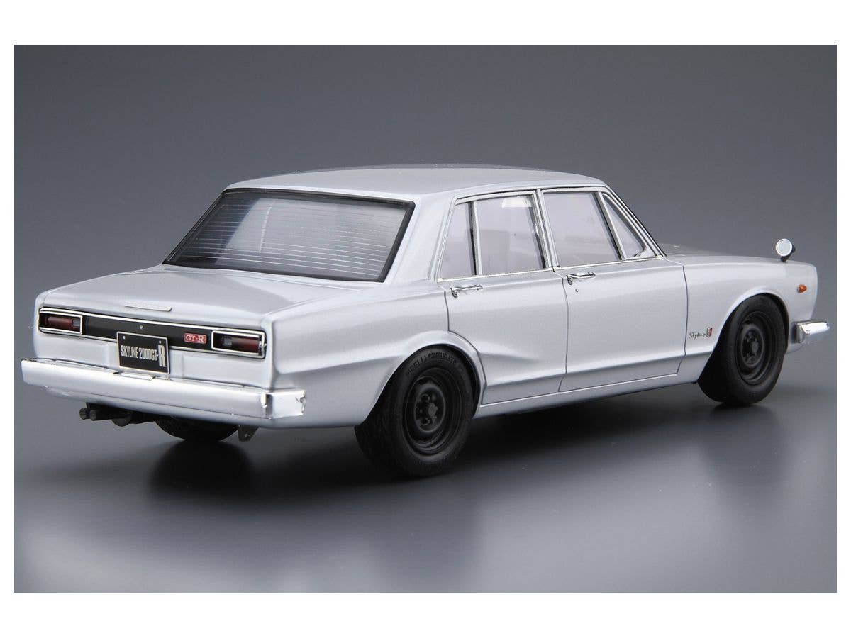 Aoshima 1/24 Nissan PGC10 Skyline 2000GT-R '70 | 4905083058350