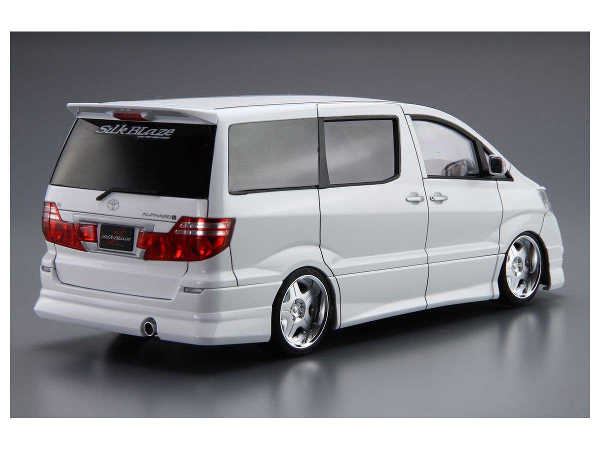 Aoshima 1/24 Silk Blaze MNH/ANH10/15W ALPHARD '05 (Toyota) | 4905083058732