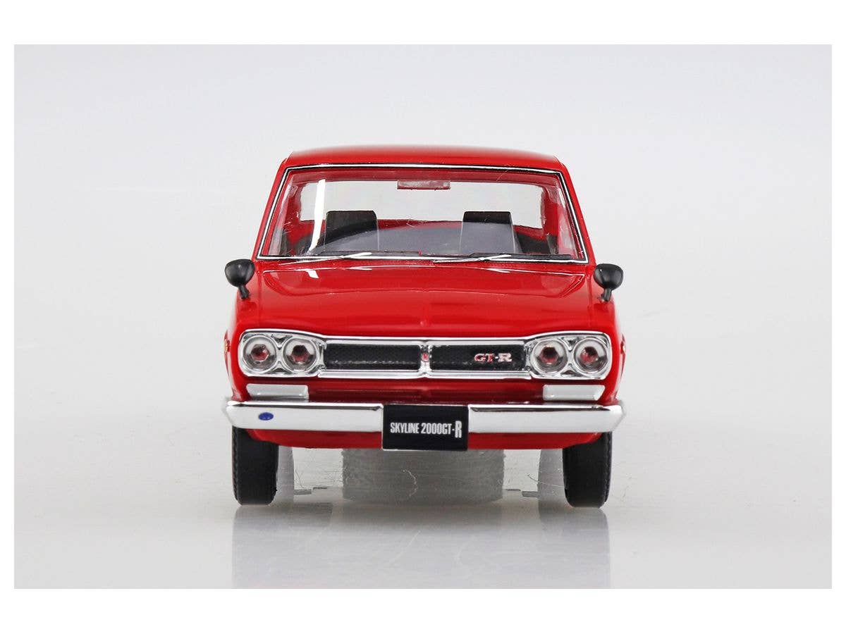 Aoshima 1/32 SNAP KIT #09-C Nissan Skyline 2000GT-R (RED) | 4905083058848