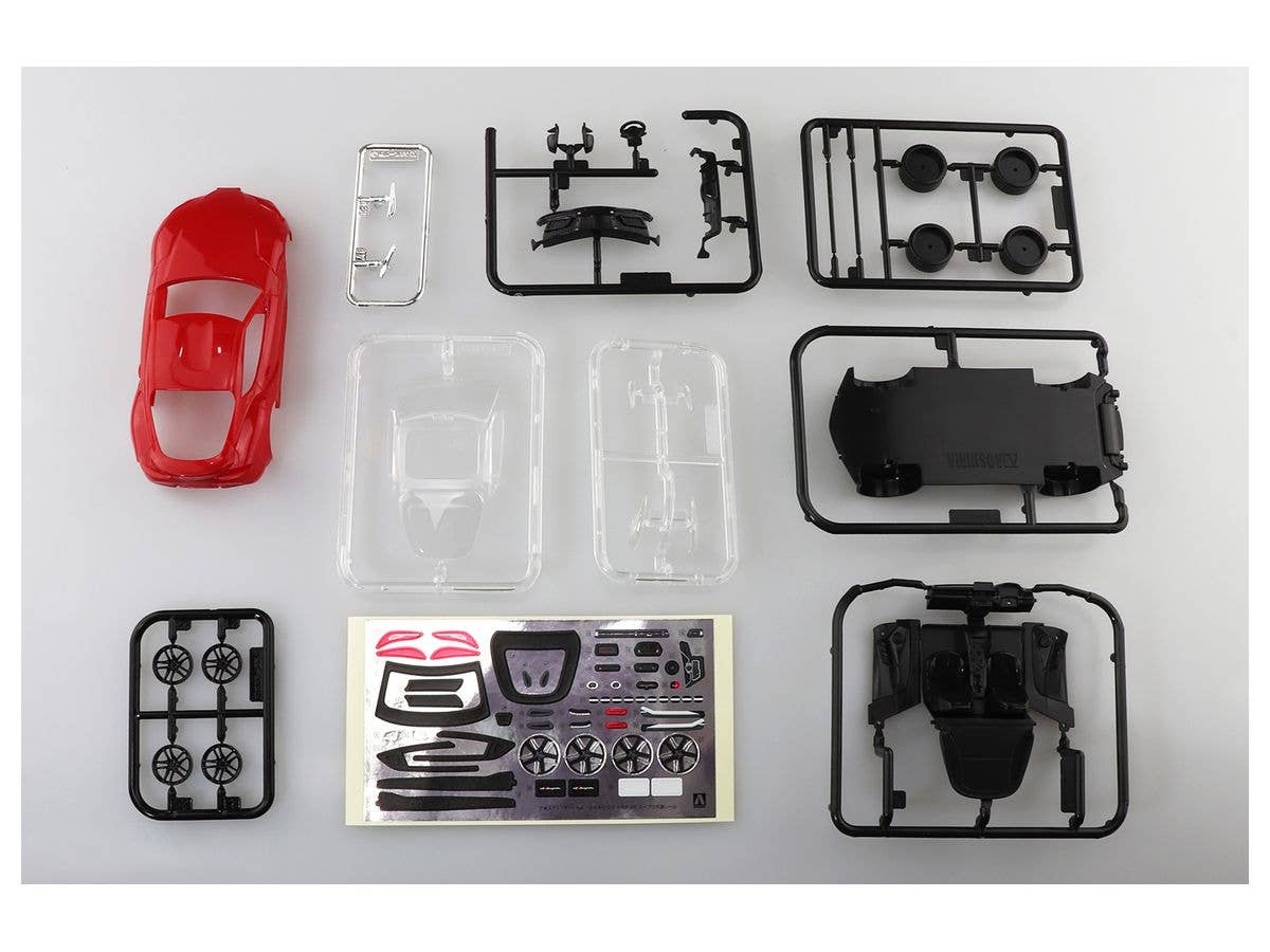 Aoshima 1/32 SNAP KIT #10-A Toyota GR Supra (Prominence Red) | 4905083058855