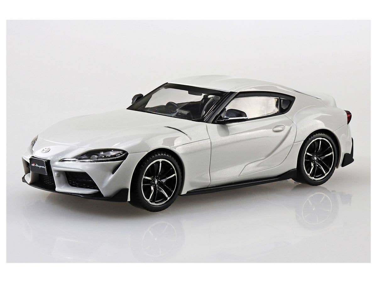 Aoshima 1/32 SNAP KIT #10-B Toyota GR Supra (White Metallic) | 4905083058862