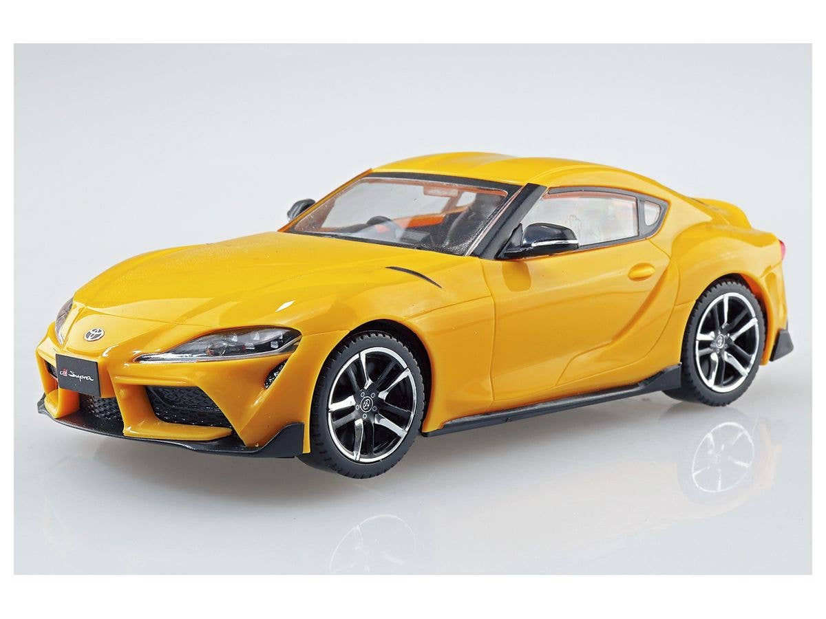 Aoshima 1/32 SNAP KIT #10-D Toyota GR Supra (Lightning Yellow) | 4905083058886