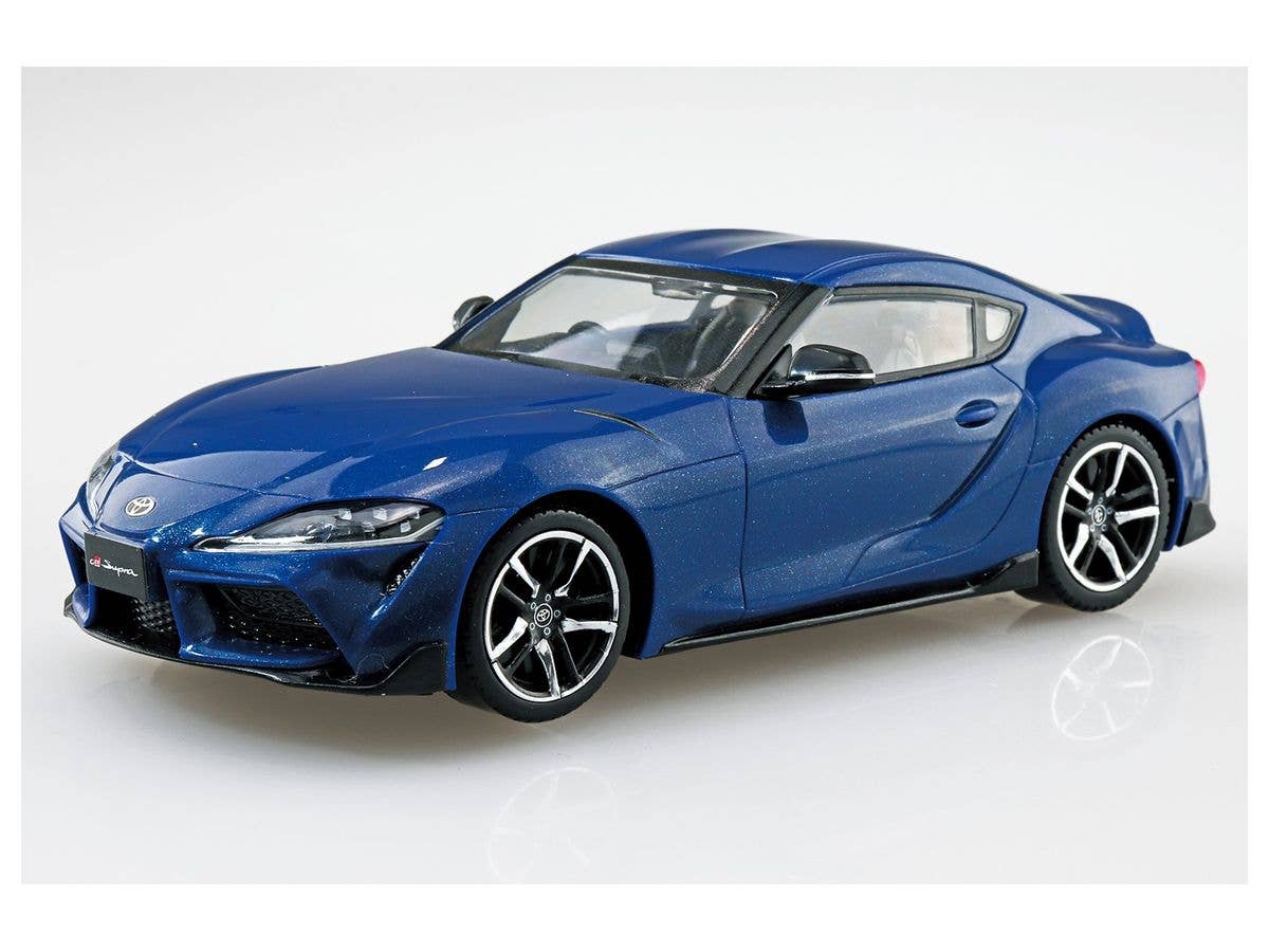 Aoshima 1/32 SNAP KIT #10-E Toyota GR Supra (Deep Blue Metallic) | 4905083058893