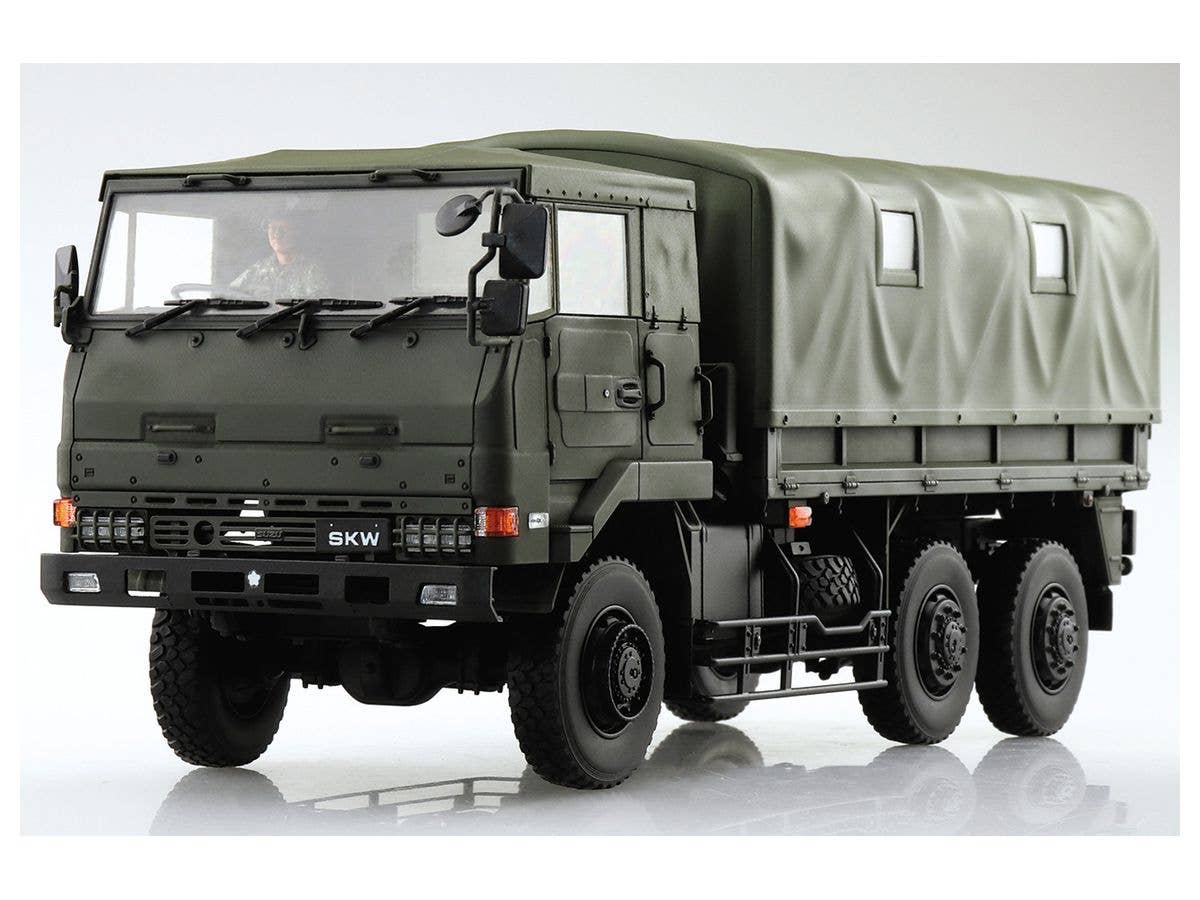 Aoshima 1/35 3.5t Truck (SKW-477) | 4905083058909