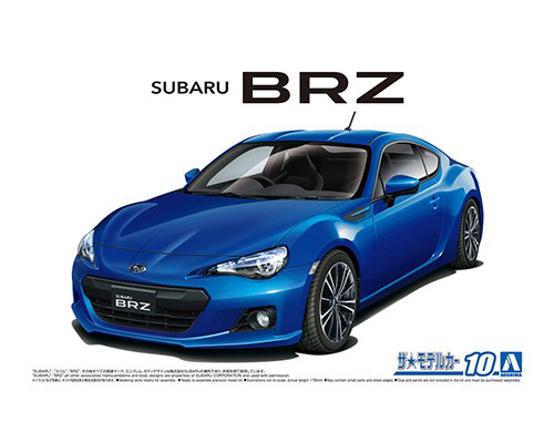 Aoshima 1/24 Subaru ZC6 BRZ '12 | 4905083059234