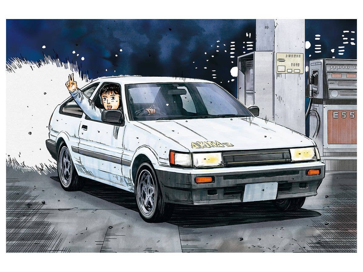 Aoshima 1/24 Initial D Takeuchi Itsuki Toyota Ae85 Levin | 4905083059630