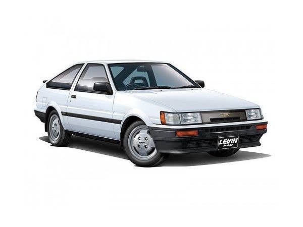 Aoshima 1/24 Toyota AE85 Corolla Levin 1500SR 85 | 4905083059685